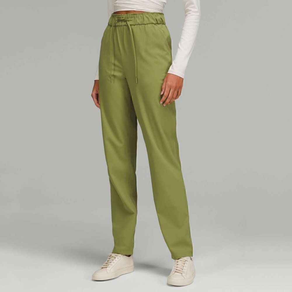 Lululemon Stretch High-Rise Pant in Bronze Green